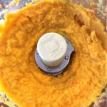 Rutabaga and Carrot Puree in Food Processor